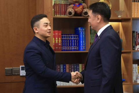 Ерөнхийлөгч У.Хүрэлсүх: П.Мөрөн бага насныхаа хүсэл мөрөөдлийг хөдөлмөр, тэсвэр хатуужлаар бүтээж, дэлхийн аваргын оргилд хүрлээ
