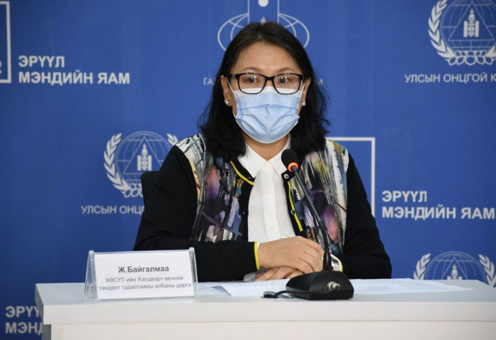 Ж.Байгалмаа: Сүүлийн 24 цагт зөөвөрлөгдсөн тохиолдол бүртгэгдээгүй