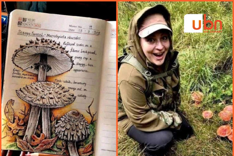 ФОТО: Биологич, зураач эмэгтэйн өвөрмөц тэмдэглэл