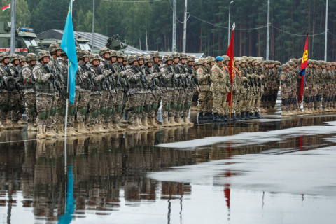 Запад-2021 хээрийн сургуульд Монголын тактикийн бүлэг оролцож байна