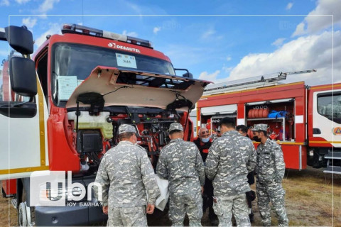 Гал түймэр унтраах үндсэн албаны 21 автомашиныг өнөөдөр хүлээн авна