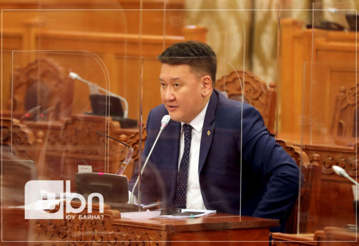 Б.Жавхлан: 2022 онд төсвийн нийт орлого 3.1 их наяд төгрөгөөр нэмэгдэх төсөөллөөр оруулж ирсэн