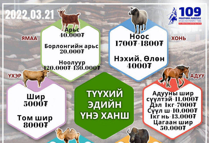 Ноолуур нэг кг нь 120000-130000 мянга байна