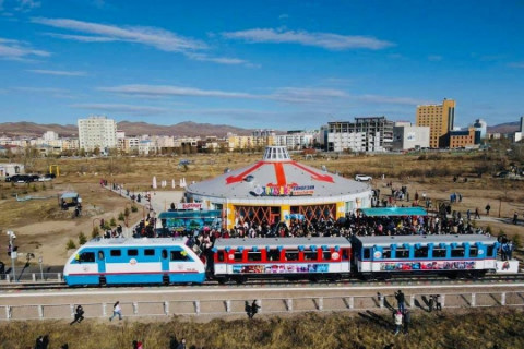 Б.Мөнхдаваа: “Хүүхдийн галт тэрэг“-ээр нэг удаадаа 64 зорчигч аялах боломжтой