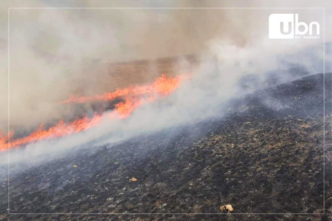 Булган, Сэлэнгэ, Хэнтий, Сүхбаатар аймгууд түймрийн нэн аюултай түвшинд байна