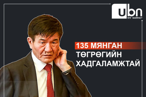 ХОМ: ЗГХЭГ-ын дарга Ц.Нямдорж 135 мянган төгрөгийн ХАДГАЛАМЖТАЙ