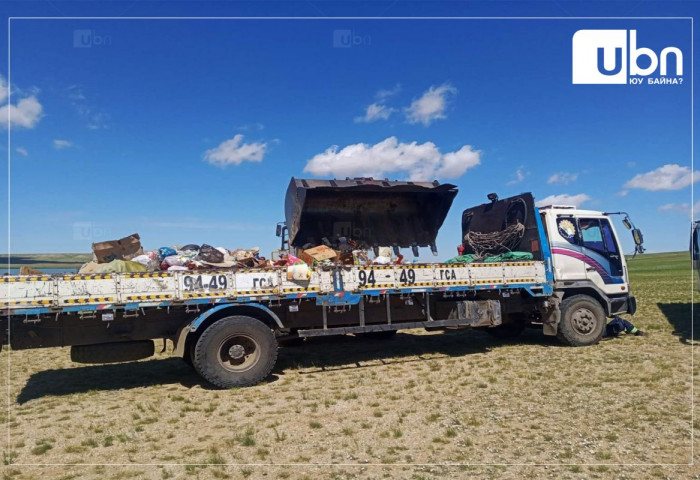 БОАЖЯ: 21 аймгийн 534.6 тонн хогийг цэвэрлэх ажлыг хийж гүйцэтгэлээ