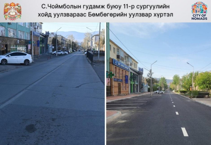 Зургаан байршлын зам засвар, шинэчлэлийн ажил бүрэн дууслаа