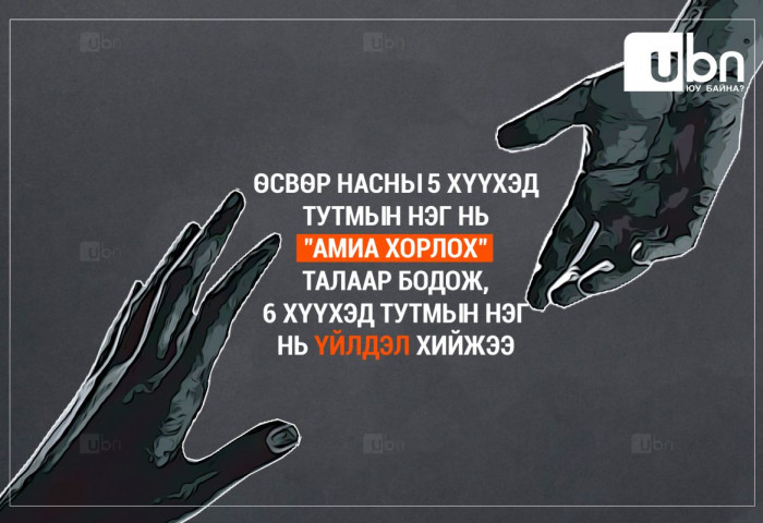 VISUAL ТОЙМ: Өсвөр насны 6  хүүхэд тутмын нэг нь “АМИА ХОРЛОХ“  үйлдэл хийж байна