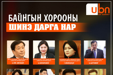 ТАНИЛЦ: Байнгын хорооны ШИНЭ дарга нар