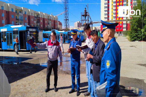 Нийтийн тээврийн үйлчилгээний  аж ахуйн нэгж, байгууллагуудад хяналт шалгалт хийж байна