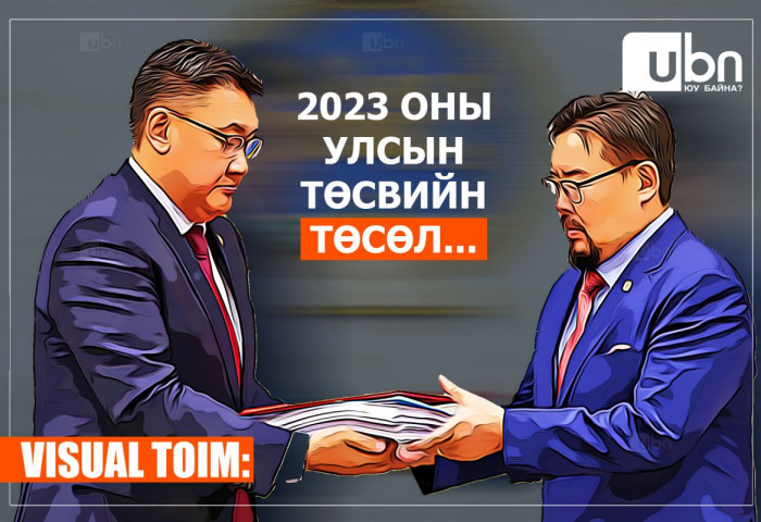 VISUAL TOIM: Гадаадын банк оруулж ирэх, инфляцыг огцом бууруулах, үлэмж их НҮҮРС экспортлох зорилготой 2023 оны улсын төсөв