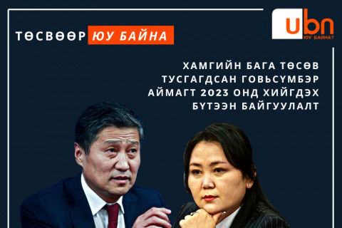 ТӨСВӨӨР ЮУ БАЙНА: Төсөвт “сүүл мушгисан“ Говьсүмбэрт цэцэрлэг, сургуулийн 3, соёлын 1, эмнэлгийн 1 барилга барина