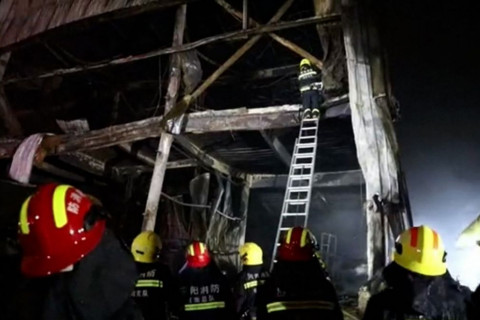 Хятадын төв хэсэгт байрлах үйлдвэрт гал гарч, 36 хүний амь нас үрэгджээ