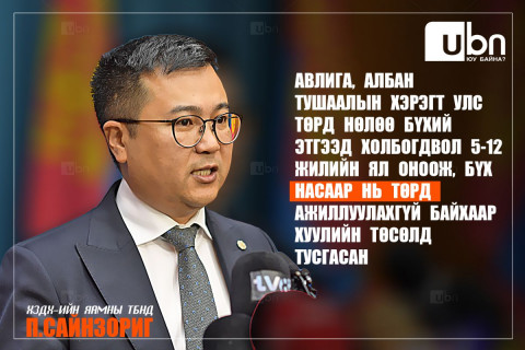 Улс төрд нөлөө бүхий этгээдүүд авлига, албан тушаалын хэрэгт холбогдсон бол 5-12 жилийн ял онооно