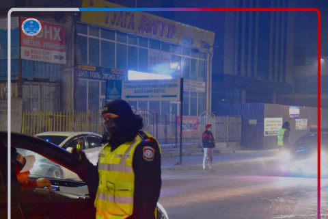 Нэг шөнийн дотор согтуугаар тээврийн хэрэгсэл жолоодсон 175 зөрчлийг илрүүлжээ