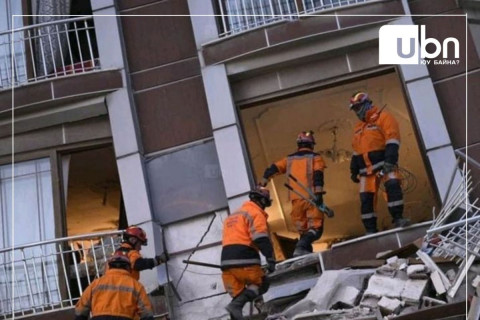 Туркт газар хөдөлсөн тул эрэн хайх ажиллагааг түр зогсоолоо