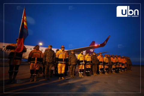 Турк Улсад аврах ажиллагаа үзүүлсэн багийг Засгийн газрын хүндэт өргөмжлөлөөр шагнана