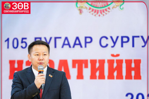 СХД: Спорт заалны өргөтгөл ашиглалтад орлоо