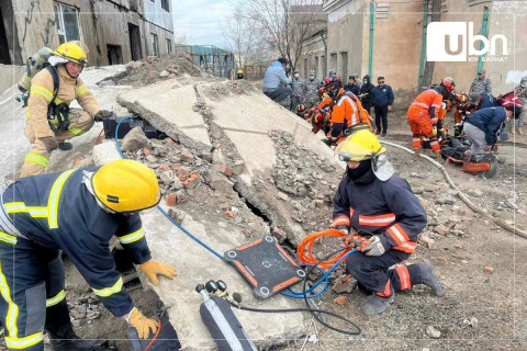 Газар хөдлөлтийн үеийн дуурайлган үзүүлэх дадлага сургууль зохион байгууллаа