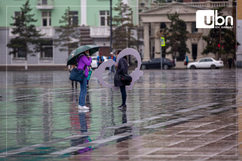 Маргааш Улаанбаатарт 13 хэм дулаан, бороотой