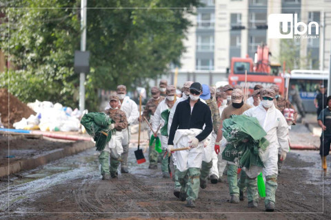 970 гаруй хүн цэвэрлэгээнд оролцож байна