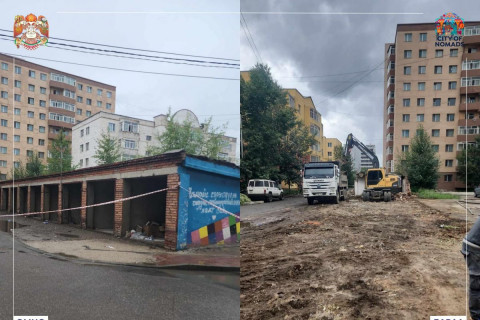 СБД-ийн тавдугаар хороонд байрлах зөвшөөрөлгүй 20 гараашийг буулгажээ