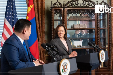 АНУ-ын дэд ЕРӨНХИЙЛӨГЧ: Найдвартай түнш, ардчилсан Монгол Улсын Ерөнхий сайд Л.Оюун-Эрдэнийг Цагаан ордонд хүлээн авч уулзлаа