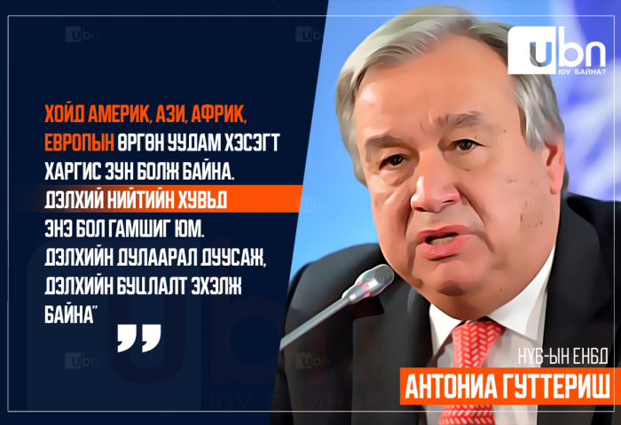 НҮБ: Дэлхийн дулаарал дуусаж, дэлхийн БУЦЛАЛТ эхэлж байна