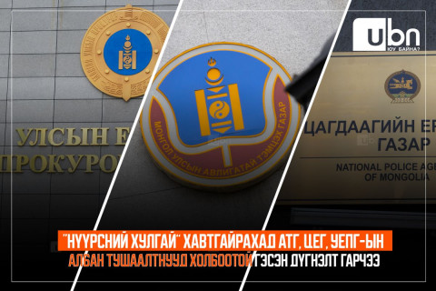 “Нүүрсний хулгай” хавтгайрахад АТГ, ЦЕГ, УЕПГ-ын албан тушаалтнууд холбоотой гэсэн дүгнэлт гарчээ