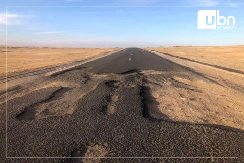 Улаанбаатар-Мандалговь чиглэлийн автозамыг засварлахад шаардагдах 400 сая төгрөгийг ЗГ-ын нөөц сангаас гаргана
