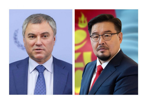 УИХ-ын дарга Г.Занданшатар, ОХУ-ын Холбооны Хурлын Төрийн Думын дарга В.В.Володин нар албан ёсны хэлэлцээ хийнэ