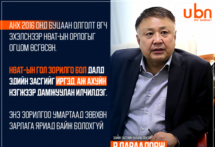 Р.Даваадорж: НӨАТ-ын бүртгэлийн зорилгыг орхиод зөвхөн зарлага гэж ярих нь буруу