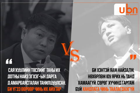 ДУЭЛЬ: Х.Нямбаатар VS Т.Доржханд /Хотын хууль/