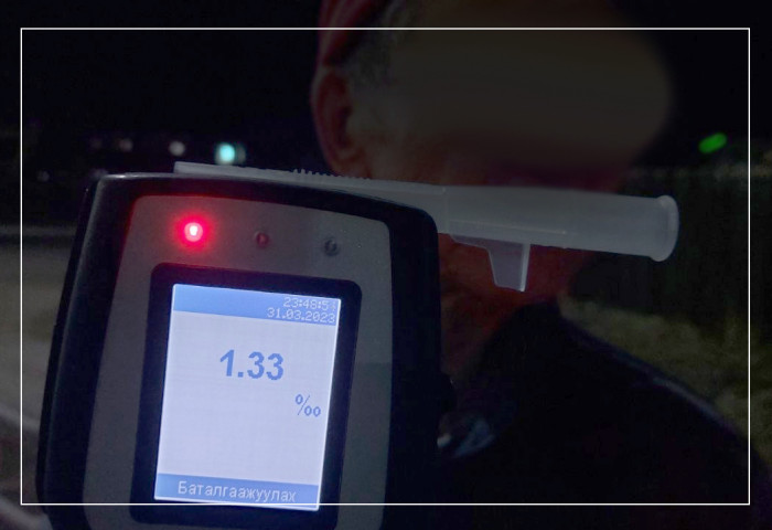Согтуугаар жолоо барьсан 65 жолоочийг илрүүлжээ