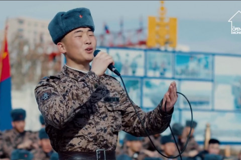 “Нийгмийн сүлжээнд дуулсан дуугаараа хамгийн өндөр хандалт авсан байлдагч“