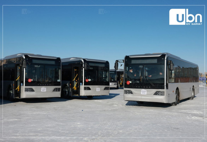 Шинээр авсан автобусыг өнөөдөр Төв талбай дээр олон нийтэд танилцуулна