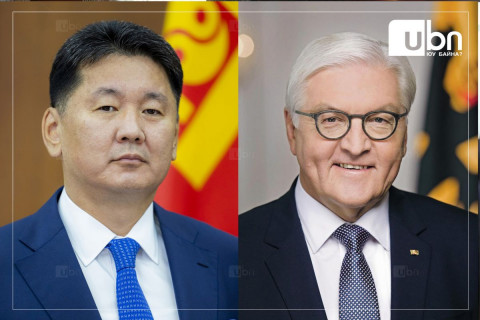 ХБНГУ-ын Холбооны Ерөнхийлөгч Франк-Вальтер Штайнмайэр Монгол Улсад хийх Төрийн айлчлал өнөөдөр эхэлнэ
