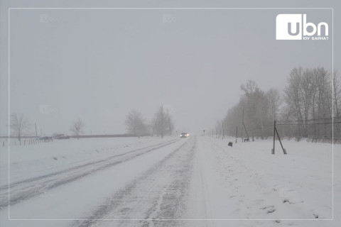 СЭРЭМЖЛҮҮЛЭГ: Өнөө шөнө Хэнтий, Дорнод, Сүхбаатар аймгийн нутгаар цас орж, цасан шуурга шуурна