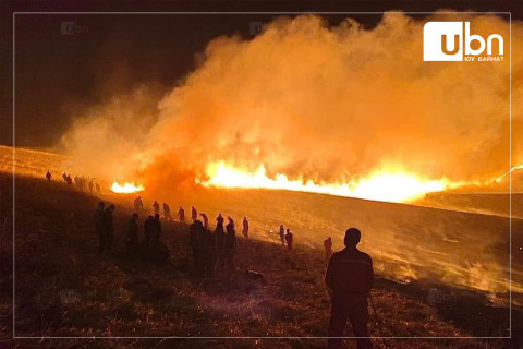 Дорнод аймагт гарсан хоёр түймрийг унтраахаар ажиллаж байна