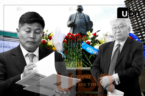 АН-ынхан үнэт зүйлээ зарсан асуудал Да.Ганболдоор дамжиж Ц.Элбэгдорж рүү чиглэж, сонгуулиар Х.Нямбаатар тэргүүтэй Ардын намынхан Э.Бат-Үүл рүү “Найзынхаа хөшөөний газрыг зарсан“ гэж ДОВТОЛНО