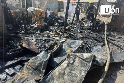 Гал түймэр гарч, дэлбэрч болзошүй газын  баллонуудыг аюулгүй болгожээ