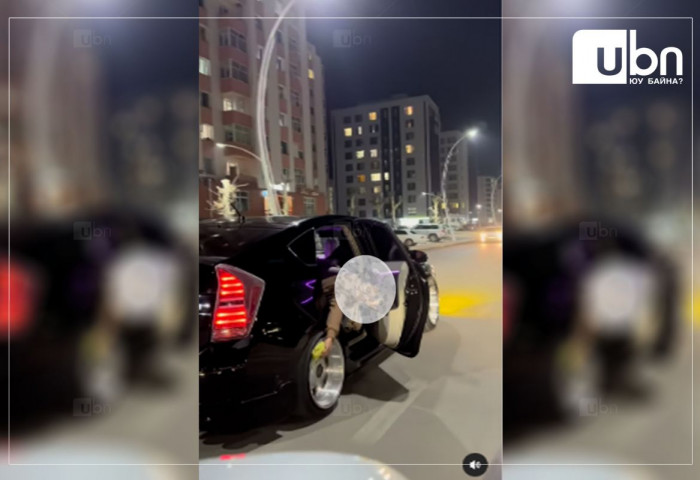 Замын хөдөлгөөнд оролцож байхдаа хойд дугуйгаа арчсан зорчигчийг 10 мянган төгрөгөөр торголоо