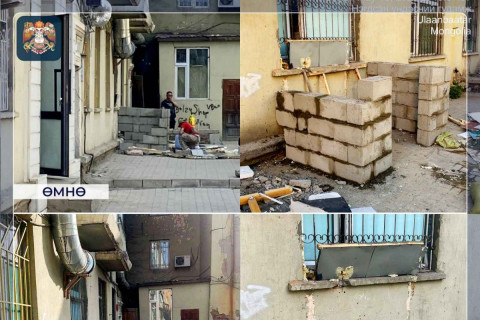 Нэр бүхий Хятад ресторан нийтийн эзэмшлийн талбайд зөвшөөрөлгүйгээр өргөтгөл барьж байсныг зогсоолоо