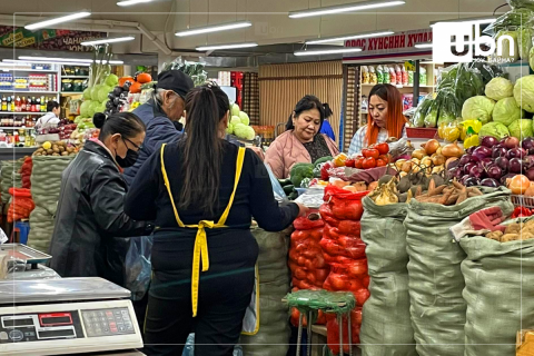 ҮСХ:  Мах, хүнсний ногоо зэрэг гол нэрийн барааны үнэ нэг сарын дотор 5.3 хувиар нэмэгджээ