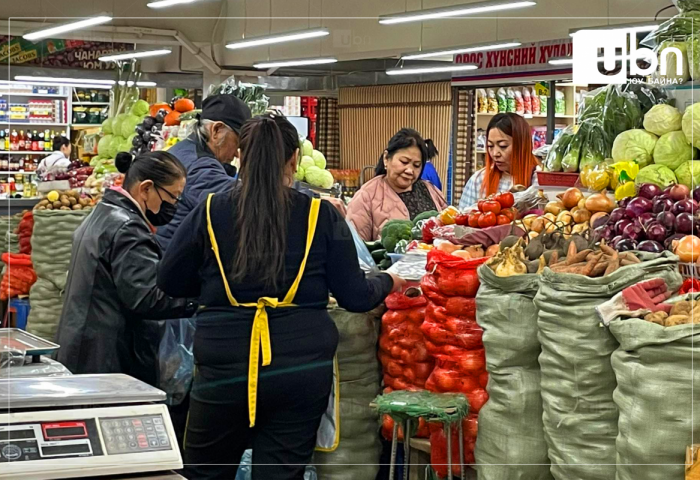 ҮСХ:  Мах, хүнсний ногоо зэрэг гол нэрийн барааны үнэ нэг сарын дотор 5.3 хувиар нэмэгджээ