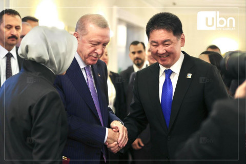 Ерөнхийлөгч У.Хүрэлсүх Бүгд Найрамдах Турк Улсын Ерөнхийлөгчтэй уулзлаа