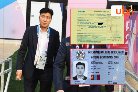 Жүдо бөхийн холбоо: Д.Дандий-Ядам нь олимпын наадамд хувийн зардлаар зорчиж ажилласан