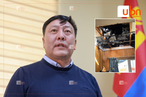 Ж.Батзандангийн гэрт гал гарчээ