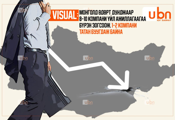 VISUAL TOIM: Монголд өдөрт дунджаар 8-10 компани үйл ажиллагаагаа бүрэн зогсоож, 1-2 компани ТАТАН БУУГДАЖ БАЙНА
